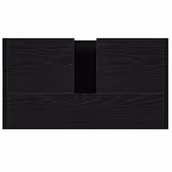 vidaXL Bathroom Cabinet Black Oak 60x33x61 cm Engineered Wood - Additional view 8