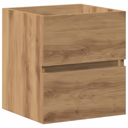 vidaXL Bathroom Sink Cabinet Engineered Wood - artisan oak
