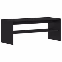 vidaXL TV Cabinet Grey Sonoma 60x40x40 cm Engineered Wood TV unit TV console - black oak, 100 x 40 x 40 cm - Additional view 6