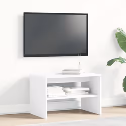 vidaXL TV Cabinet Grey Sonoma 60x40x40 cm Engineered Wood TV unit TV console - white, 60 x 40 x 40 cm - Additional view 2