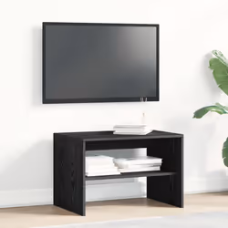 vidaXL TV Cabinet Grey Sonoma 60x40x40 cm Engineered Wood TV unit TV console - black, 60 x 40 x 40 cm - Additional view 2