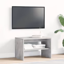 vidaXL TV Cabinet Grey Sonoma 60x40x40 cm Engineered Wood TV unit TV console - concrete grey, 60 x 40 x 40 cm - Additional view 2