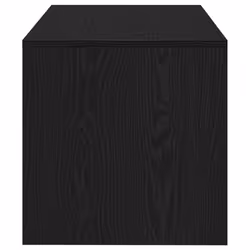 vidaXL TV Cabinet Grey Sonoma 60x40x40 cm Engineered Wood TV unit TV console - black, 80 x 40 x 40 cm - Additional view 5