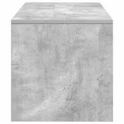 vidaXL TV Cabinet Black 100x40x40 cm Engineered Wood tv stand tv sideboard - concrete grey, 80 x 40 x 40 cm - Additional view 5