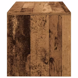 vidaXL TV Cabinet Black 100x40x40 cm Engineered Wood tv stand tv sideboard - old wood, 80 x 40 x 40 cm - Additional view 5