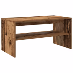 vidaXL TV Cabinet Black 100x40x40 cm Engineered Wood tv stand tv sideboard - old wood, 80 x 40 x 40 cm - Additional view 6