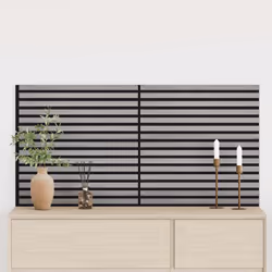 vidaXL Acoustic Wall Panels 2 pcs Slatted 60.5x60 cm Oak Veneer acoustic panel