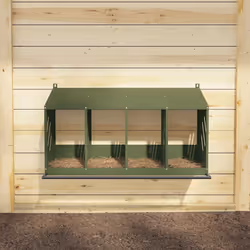 vidaXL Chicken Nesting Box with 8 Compartments Olive Green Metal - olive green, 106,5 x 64 x 59,5 cm