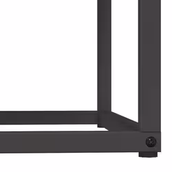vidaXL Firewood Rack White 69.5x35x81 cm Cold-rolled steel - black - Additional view 7