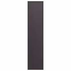 vidaXL Firewood Rack 50x23x100 cm Weathering Steel fireplace log holder - black - Additional view 5