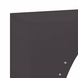 vidaXL Firewood Rack 50x23x100 cm Weathering Steel fireplace log holder - black - Additional view 6