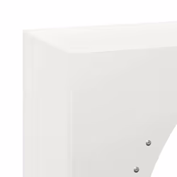 vidaXL Firewood Rack 50x23x100 cm Weathering Steel fireplace log holder - white - Additional view 6