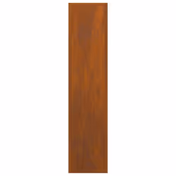 vidaXL Firewood Rack 50x23x100 cm Weathering Steel fireplace log holder - weathering steel - Additional view 6