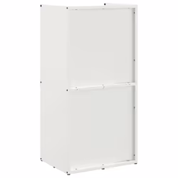 vidaXL Firewood Rack Olive Green 40x30x80 cm Cold-rolled steel - white - Additional view 6