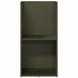 vidaXL Firewood Rack Olive Green 40x30x80 cm Cold-rolled steel - olive green - Additional view 4
