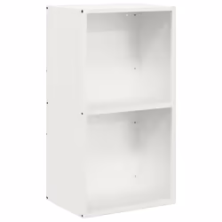 vidaXL Firewood Rack White 40x30x75 cm Cold-rolled steel fireplace log holder - white