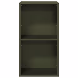 vidaXL Firewood Rack White 40x30x75 cm Cold-rolled steel fireplace log holder - olive green - Additional view 4
