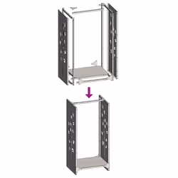vidaXL Firewood Rack Black 40x30x80 cm Cold-rolled steel fireplace log holder - Additional view 9