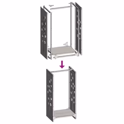 vidaXL Firewood Rack White 40x30x80 cm Cold-rolled steel fireplace log holder - Additional view 9