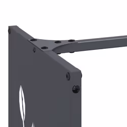 vidaXL Firewood Rack Anthracite 40x30x80 cm Cold-rolled steel - Additional view 6