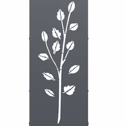 vidaXL Firewood Rack Anthracite 40x30x80 cm Cold-rolled steel - Additional view 8