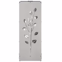 vidaXL Firewood Rack 40x30x80 cm Stainless Steel fireplace log holder - Additional view 5