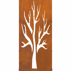 vidaXL Firewood Rack 40x30x80 cm Weathering Steel fireplace log holder - Additional view 10