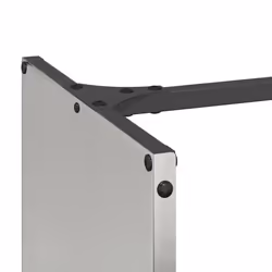 vidaXL Firewood Rack 40x30x80 cm Stainless Steel fireplace log holder - Additional view 6