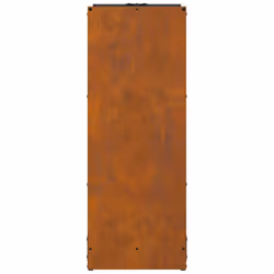 vidaXL Firewood Rack 40x30x80 cm Weathering Steel fireplace log holder - Additional view 6