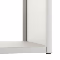 vidaXL Firewood Rack White 40x40x40 cm Cold-rolled steel fireplace log holder - Additional view 7