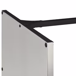 vidaXL Firewood Rack 40x40x40 cm Stainless Steel fireplace log holder - Additional view 6