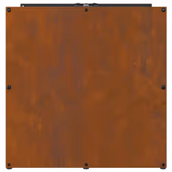 vidaXL Firewood Rack 40x40x40 cm Weathering Steel fireplace log holder - Additional view 6