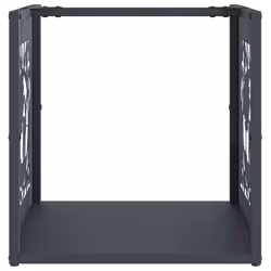vidaXL Firewood Rack Anthracite 40x40x40 cm Cold-rolled steel - Additional view 4