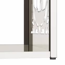 vidaXL Firewood Rack 40x40x40 cm Stainless Steel fireplace log holder - Additional view 7