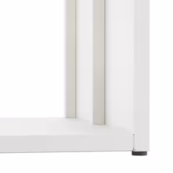 vidaXL Firewood Rack Black 40x40x40 cm Cold-rolled steel fireplace log holder - white - Additional view 7