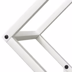 vidaXL Firewood Rack Olive Green 60x25x60 cm Cold-rolled steel - white, 50 x 25 x 50 cm - Additional view 6