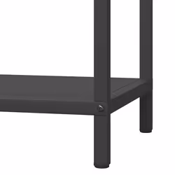 vidaXL Firewood Rack White 40x25x90 cm Cold-rolled steel fireplace log holder - black, 40 x 25 x 60 cm - Additional view 7