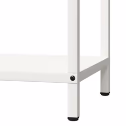 vidaXL Firewood Rack White 40x25x90 cm Cold-rolled steel fireplace log holder - white, 40 x 25 x 60 cm - Additional view 7