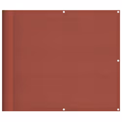 vidaXL Balcony Screen Terracotta 90x800 cm 100% Polyester Oxford garden screen