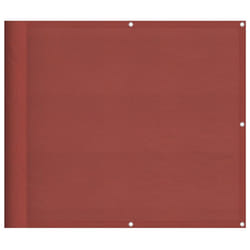 vidaXL Balcony Screen Terracotta 90x800 cm 100% Polyester Oxford garden screen