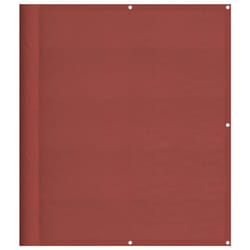 vidaXL Balcony Screen Terracotta 120x700 cm 100% Polyester Oxford