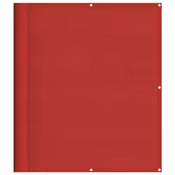 vidaXL Balcony Screen Red 120x1000 cm 100% Polyester Oxford garden screen