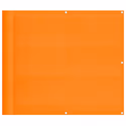 vidaXL Balcony Screen Orange 90x800 cm 100% Polyester Oxford garden screen