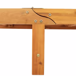 vidaXL Sun Lounger Outdoor Sunbed Lounge Bed Garden Day Bed Solid Acacia Wood - 2x sun lounger, 2 pcs - Additional view 7