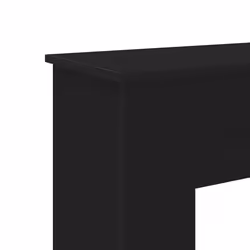 vidaXL Fireplace Surround Black Oak 90x30x90 cm Engineered Wood fire place - Additional view 7