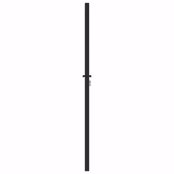 vidaXL Garden Gate Lockable Black 100x150 cm Aluminium metal garden gate - 100 x 180 cm - Additional view 5