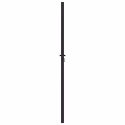 vidaXL Garden Gate Lockable Black 100x150 cm Aluminium metal garden gate - 100 x 200 cm - Additional view 5