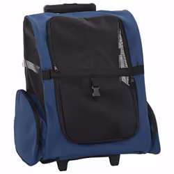 vidaXL Foldable Multipurpose Pet Trolley Travel Trailer Dog Carrier Stroller - blue