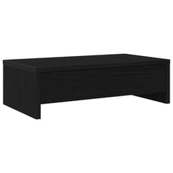 vidaXL Monitor Stand with Drawers Monitor Riser Display Stand Engineered Wood - 50 x 27 x 15 cm