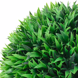 vidaXL Artificial Boxwood Balls with LED Lights 2 pcs Green 47 cm